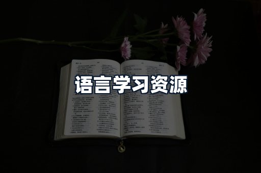 语言学习资源